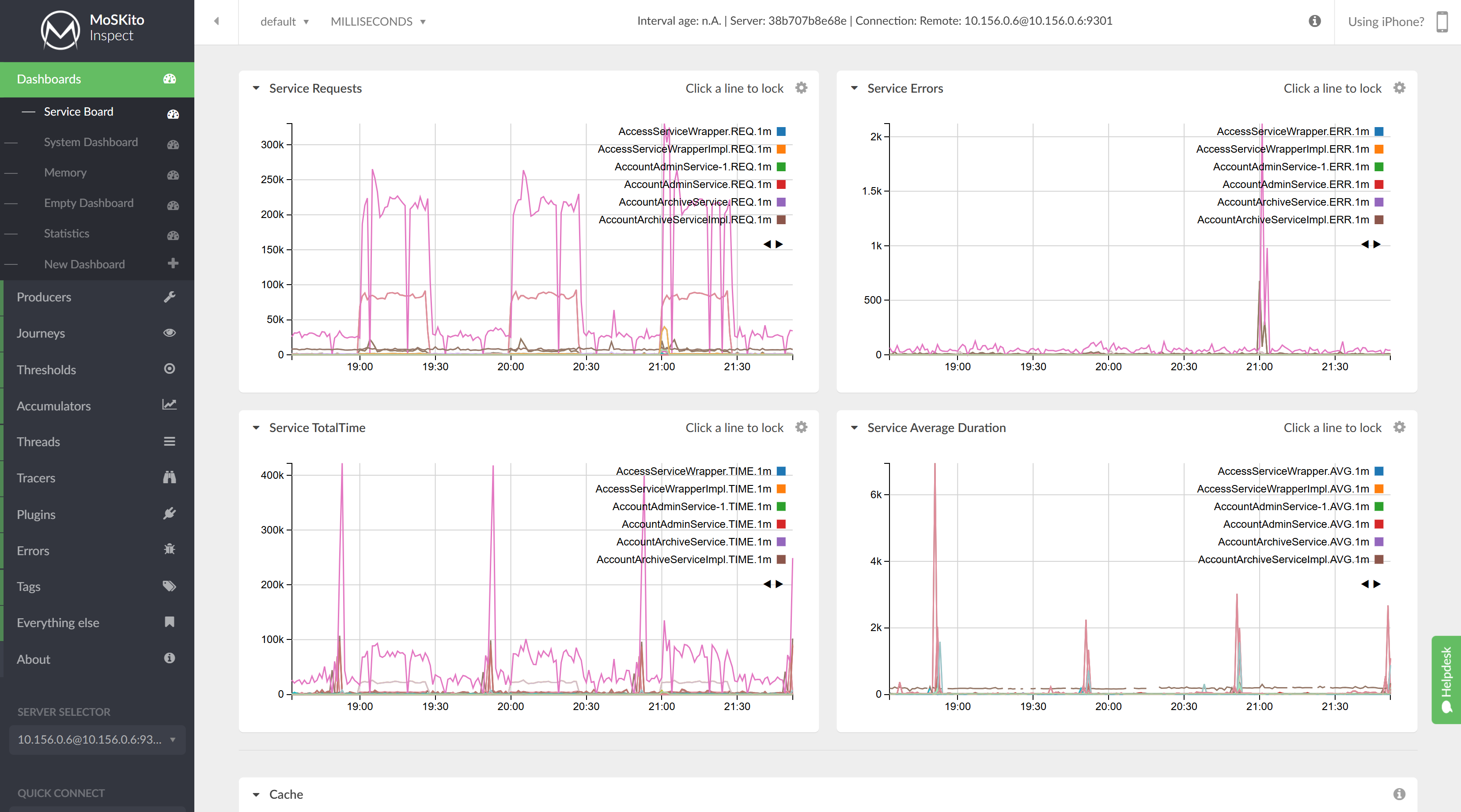 MoSKito resource monitoring